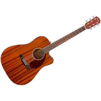 CD-140SCE Dreadnought All Mahogany WN Natural + Etui Fender image 1