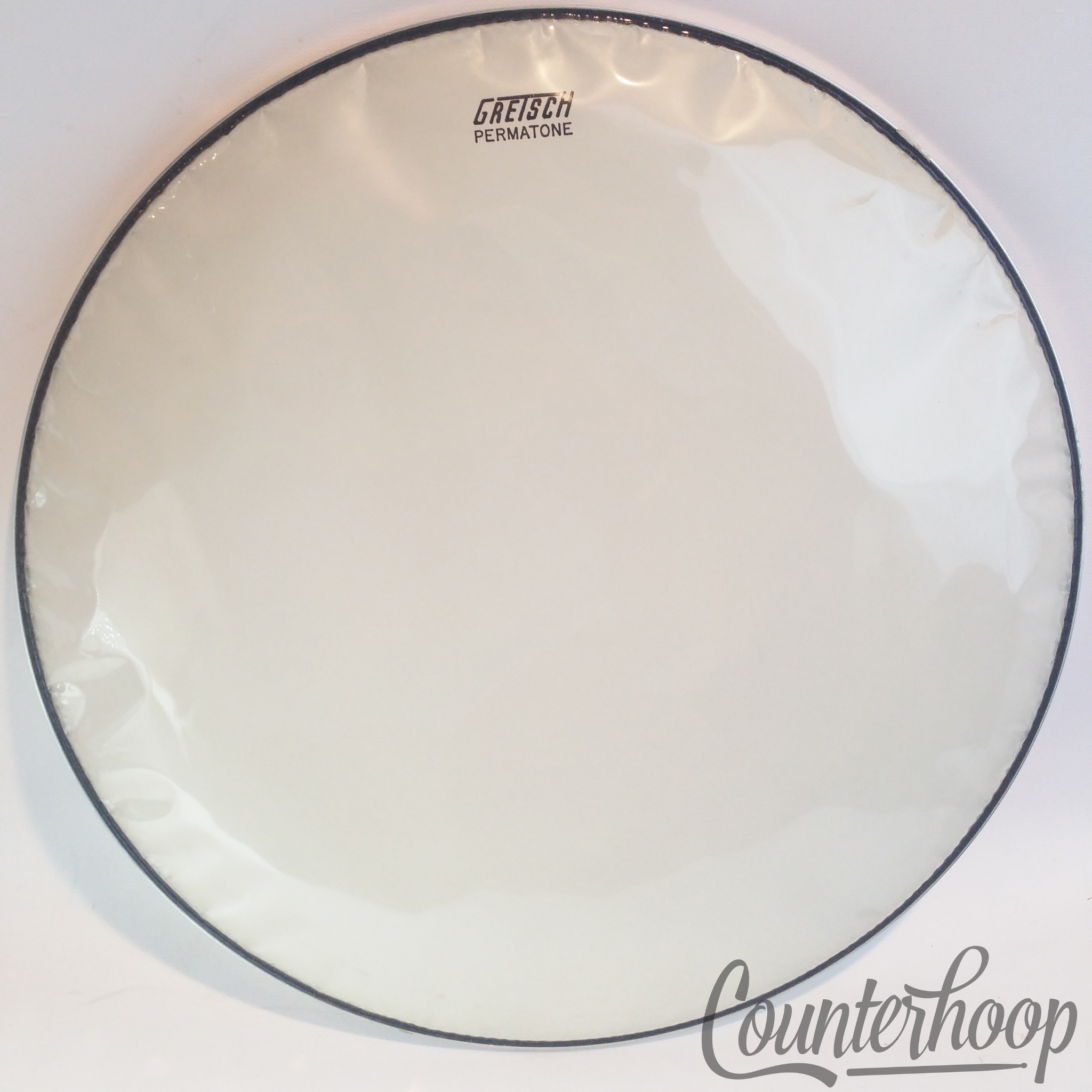 Gretsch 14" Clear Resonant Snare Drum Head Thin Permatone USA RB Vintage 60s* — main photograph
