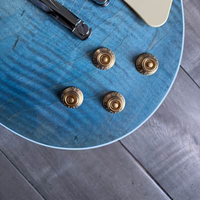 Gibson Les Paul Classic Player Plus - Satin Ocean Blue image 6