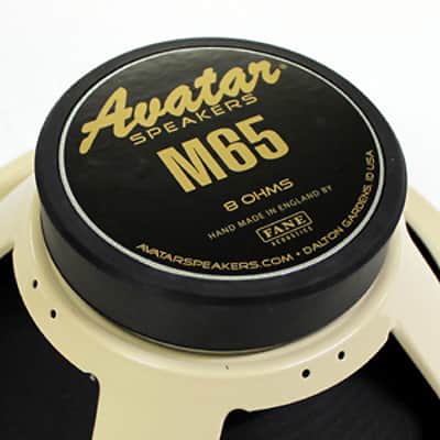 New Avatar M65 12"   8 ohm or 16 ohm  Made in England by Fane, guitar amp cabinet speaker image 1