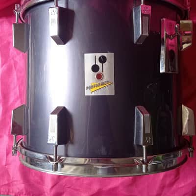 Vintage Sonor Performer Tom 14"x12" 1985 (1st gen)- Midnight Blue 🔵 image 2