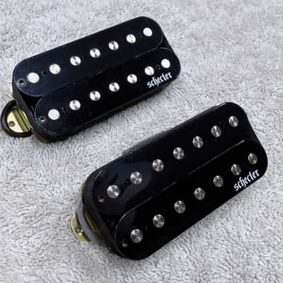 Schecter 7 String Humbucker - Diamond Series - 2025 - Black/ Nickel- Free Shipping image 1