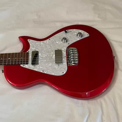 2009 Taylor SB1 Classic Electric Guitar - Rare Color Tangerine Red Metallic - Made in USA - Free Pro Setup image 5