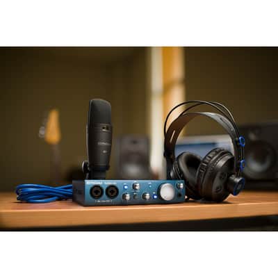 PreSonus Audiobox iTwo Studio USB Audio Recording Interface Bundle image 2