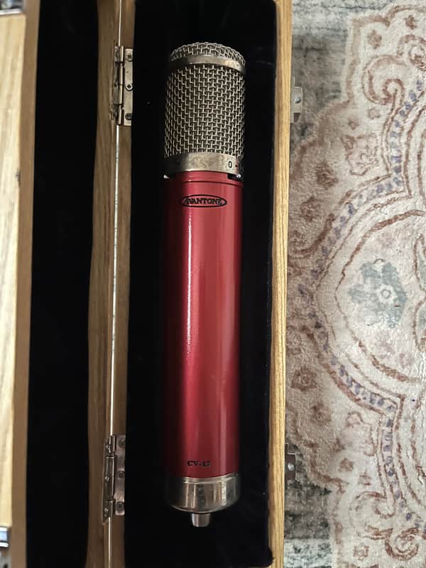 Avantone Pro CV-12 Large Diaphragm Multipattern Tube Condenser Microphone 2009 - Present - Red image 1