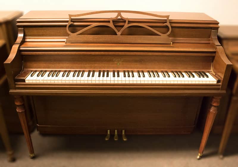 USED Fischer Spinet Piano image 1