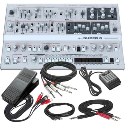 UDO Audio Super 6 Desktop 12-Voice Polyphonic Synthesizer - Cable Kit image 1