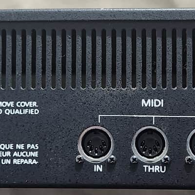Kurzweil 1000 Series Rackmount Digital Expander Sound Module 1988 - 1992 - Black image 2
