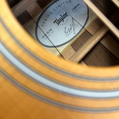 Taylor 2014 Spring Limited Edition Acoustic Electric 6-String Guitar w/Deluxe Case 412ce-SLTD image 11