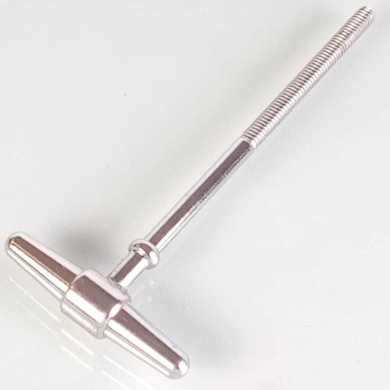 Camco Bass Drum Tension T-Rod Vintage60s Chrome Geo George Way Oaklawn Faucet US image 1