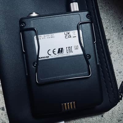Vends 2 émetteurs Shure QLXD 1 (bande G51) image 6