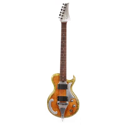 AM Guitars Anibal Mistorni Marble Sculpted Guitar image 2