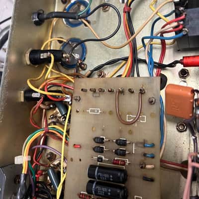 Marshall JMP 1987 2-Channel 50-Watt Guitar Amp Head 1967 - 1975 - Black image 20