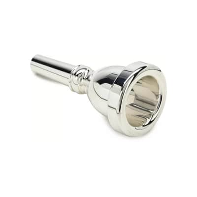Bach 335 Classic Series Silver-plated Tuba Mouthpiece - 24AW image 1