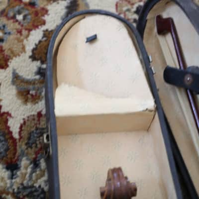 Vintage Full Sized Violin with Case and Bow 60's image 7