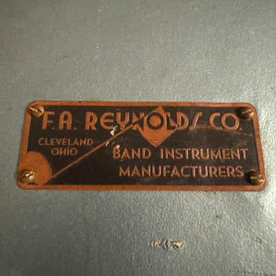 Reynolds 60B Bb Cornet (1936) SN 3004 (very rare) image 14