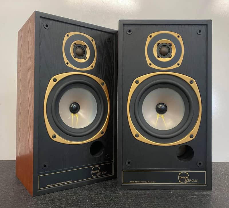 Tannoy Mercury M20 Gold Speakers. Serviced - Cleaned -Excellent