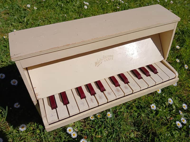 chromatic toy piano 25 keys Michelsonne Paris wooden hammers - MINT CONDITION - sound family : celesta mustel musical saw martenot Wurlitzer ... image 1