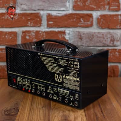 Victory Amps V30 MK II The Jack 2-Channel 42-Watt Guitar Amp Head 2021 Black image 8