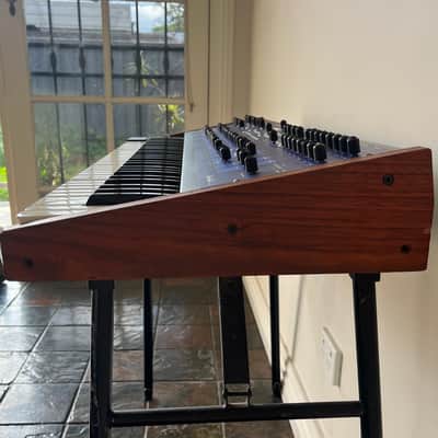Dave Smith Instruments Poly Evolver 61-Key 4-Voice Polyphonic Synthesizer 2005 - 2011 - Blue with Wood Sides image 11