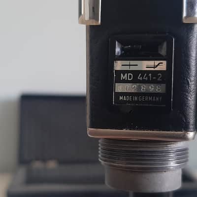 Sennheiser MD 441 1970s - Black / Silver image 14