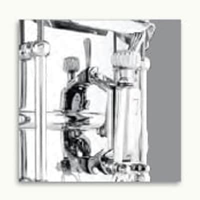 Ludwig Supralite 6.5x14 Polished Steel Snare Drum image 2