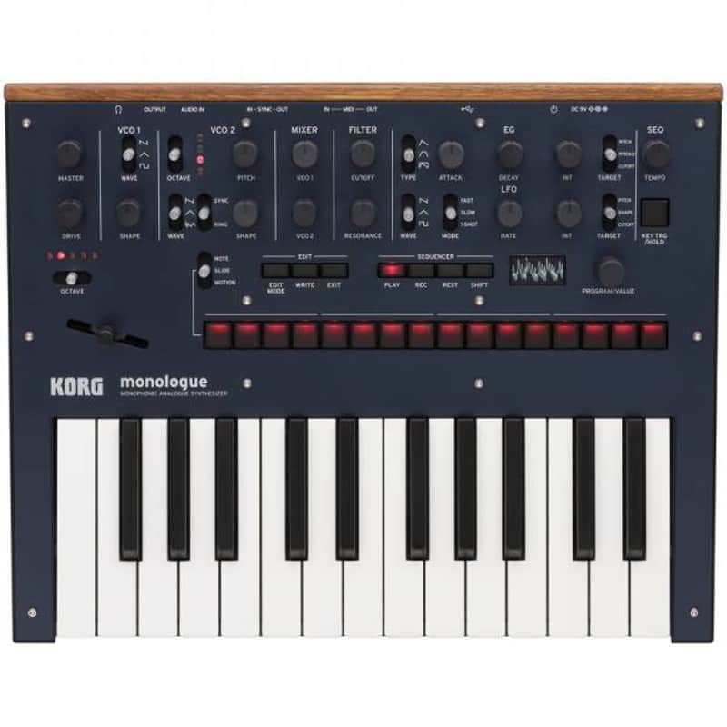 Korg Monologue BL Sintetizzatore Monofonico Analogico 25 Tasti