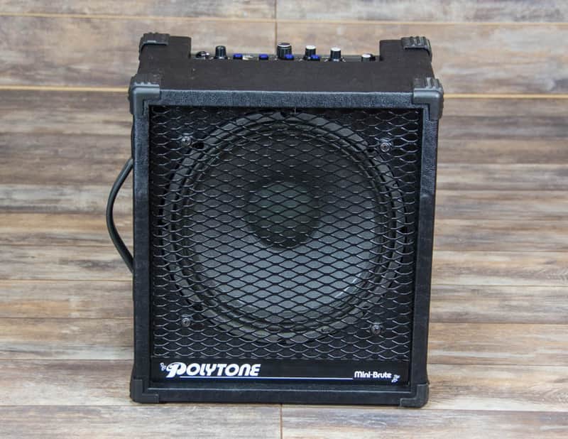 Polytone Mini Brute II 12" Black MK Mark II amp jazz amplifier image 1