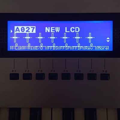 New blue display for Kawai K5000R / K5000S / K5000W image 9