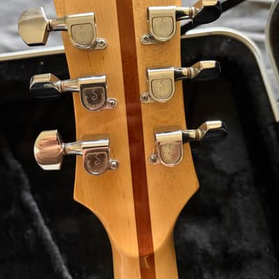 Mondell Custom Guitars Checkerboard Heart Custom Zemaitis Style 2022 - Natural image 7