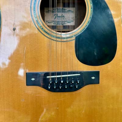 1970s Fender F-80-12 12 String Acoustic image 4