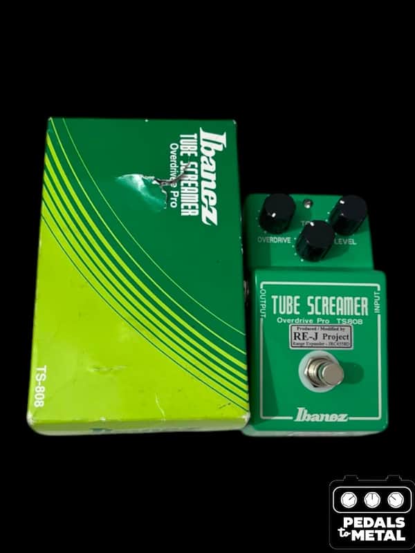 Ibanez TS808 Tube Screamer with Gold Mod - Present - Green - X18718 image 1