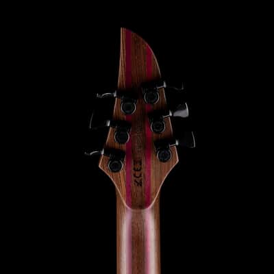 Mayones Duvell Elite 6 B27 Baritone Left Handed Black Limba Monolith Black Matte image 13