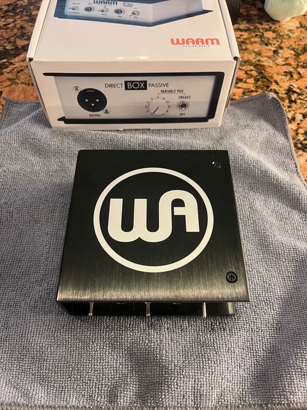 Warm Audio Direct Box Passive DI 2020 - Present - Black image 1