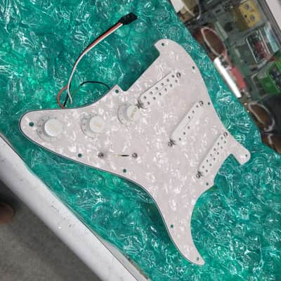 USA Custom Guitar Parts Caster S-Style Satin Sea Foam Green W/Case image 12