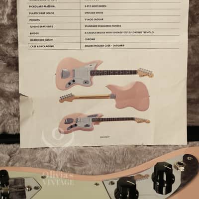 2021 Fender Mod Shop Jaguar Shell Pink image 24