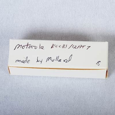 Vintage Motorola 12AT7 / ECC81 Preamp Tube – Mullard Made – Great Britain – Tests Strong image 6