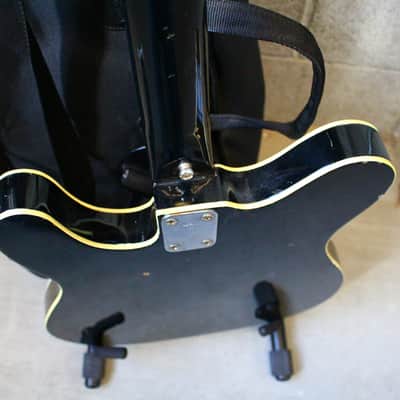 Greco Semi Hollow Body Guitar Black image 22