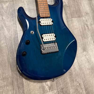 Ernie Ball Music Man JP6 Left Handed John Petrucci Signature - Neptune Blue image 2