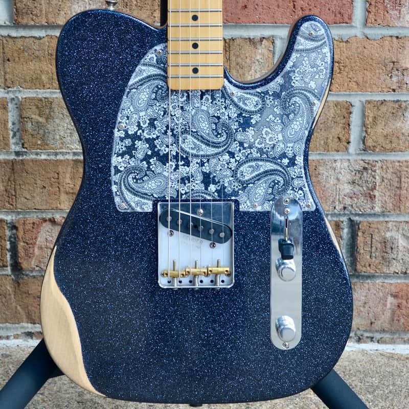 Fender Brad Paisley Esquire®, Maple, Black Sparkle