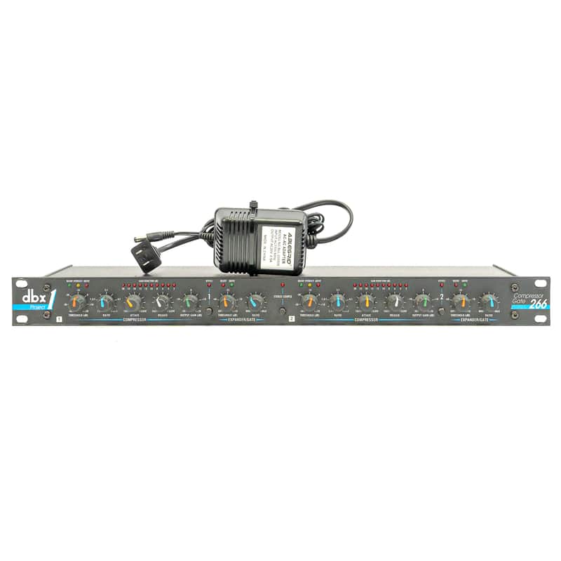 dbx Project 1 Model 266 - Dual Channel Compressor / Gate with Power Supply image 1