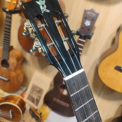 OlaMestre PO cedar cuban mahogany tenor ukulele with pickup image 10