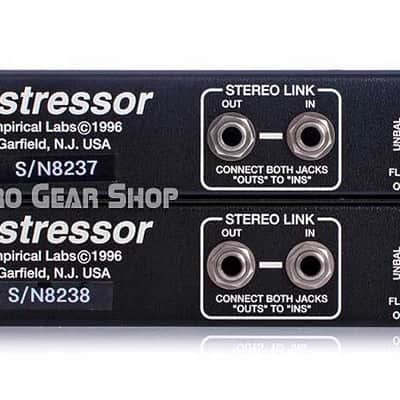 Empirical Labs Distressor EL8X-S Pair British Mode Sequential Stereo EL8-X image 3