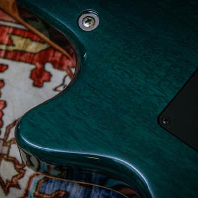 TOM ANDERSON USA Carved Top Bobcat "Bora Bora Burst + Rosewood" (2020) image 20