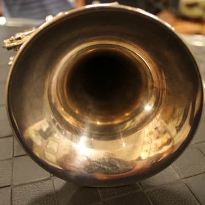 C.G. Conn 8-B Silver Plate Artist Trumpet 1970 W/ Bach C1 Mouthpiece + Mutes image 21