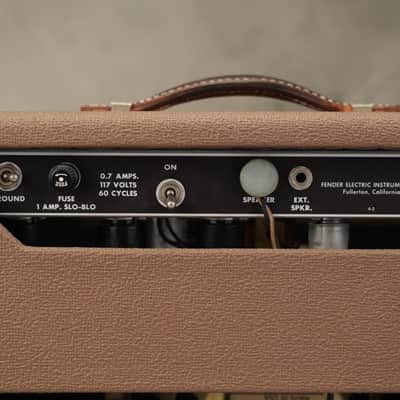 1963 Fender 6G2 Princeton Amp Brown Combo #59352 image 15