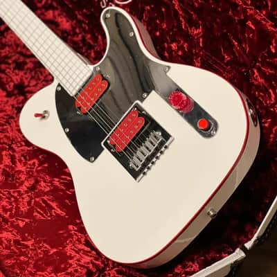 Fender John 5 Ghost Telecaster with Maple FB in Arctic White image 3