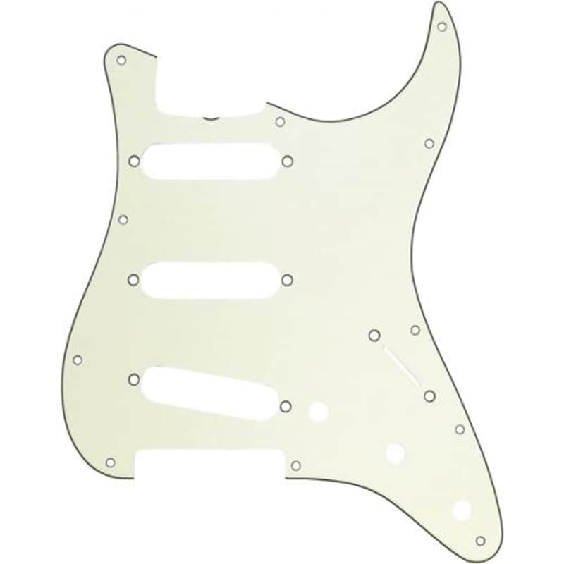 Pickguard - Fender, Vintage '62 Strat, 11-Hole, Mint Green image 1