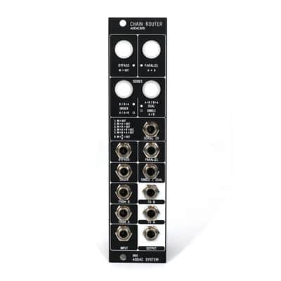 ADDAC System ADDAC809 CHAIN ROUTER 2022 - Black image 1