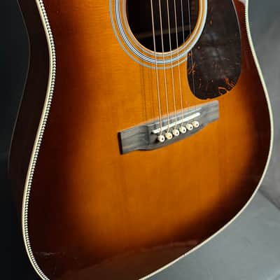 Martin HD-28 (2026) 1933 Ambertone Dreadnought Acoustic Guitar Ambertone Finish w/ Case image 6
